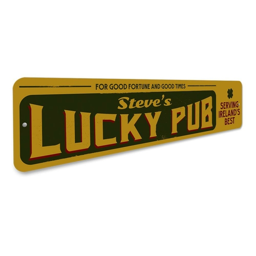 Lucky Irish Pub Sign – Enchanted Celt