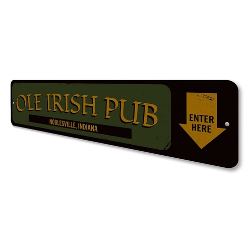 Ole Irish Pub Entrance Sign – Enchanted Celt