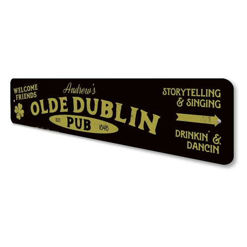 Olde Dublin Irish Pub Sign – Enchanted Celt